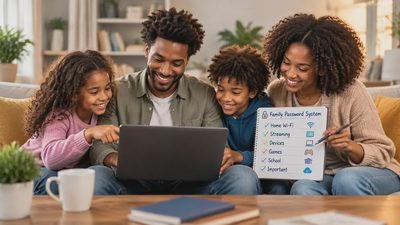 The Family Password System That Does Not Require Everyone to Be a Technology Person