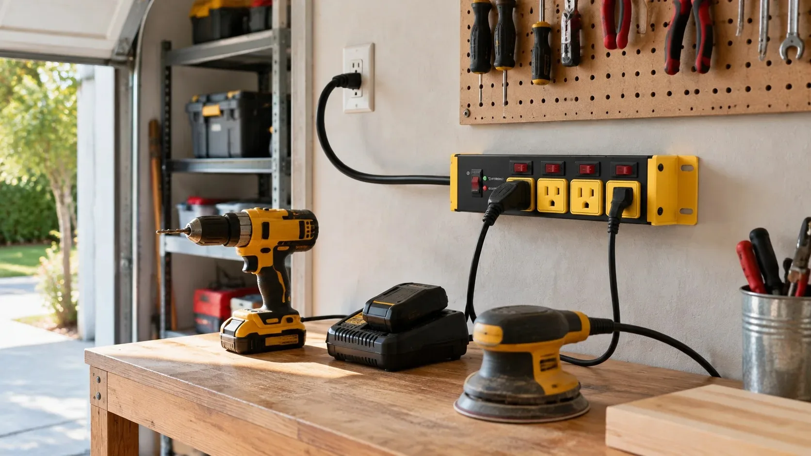 CCCEI 20-Amp Heavy-Duty Power Strip Review: Is It Worth About $31 for Your Garage?